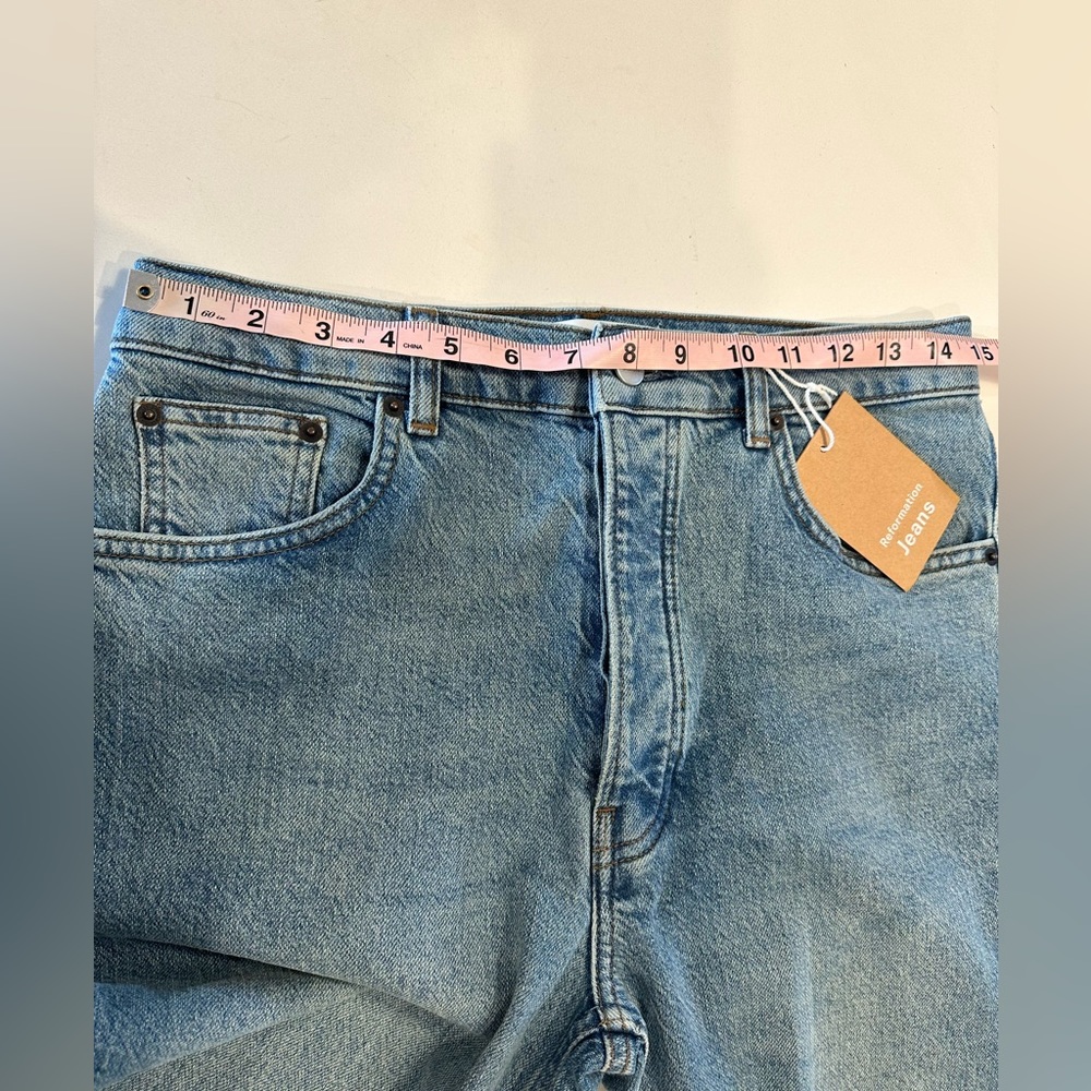 Reformation Serena High Skinny Jeans color Maya size 29 NWT - Picture 17 of 17